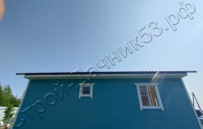 4 Каркасно-щитовой дом Д-23, 8,5х8 м, 68 М², Ленинградская область, Всеволожский район, ДНТ “Поляна-2” (12)